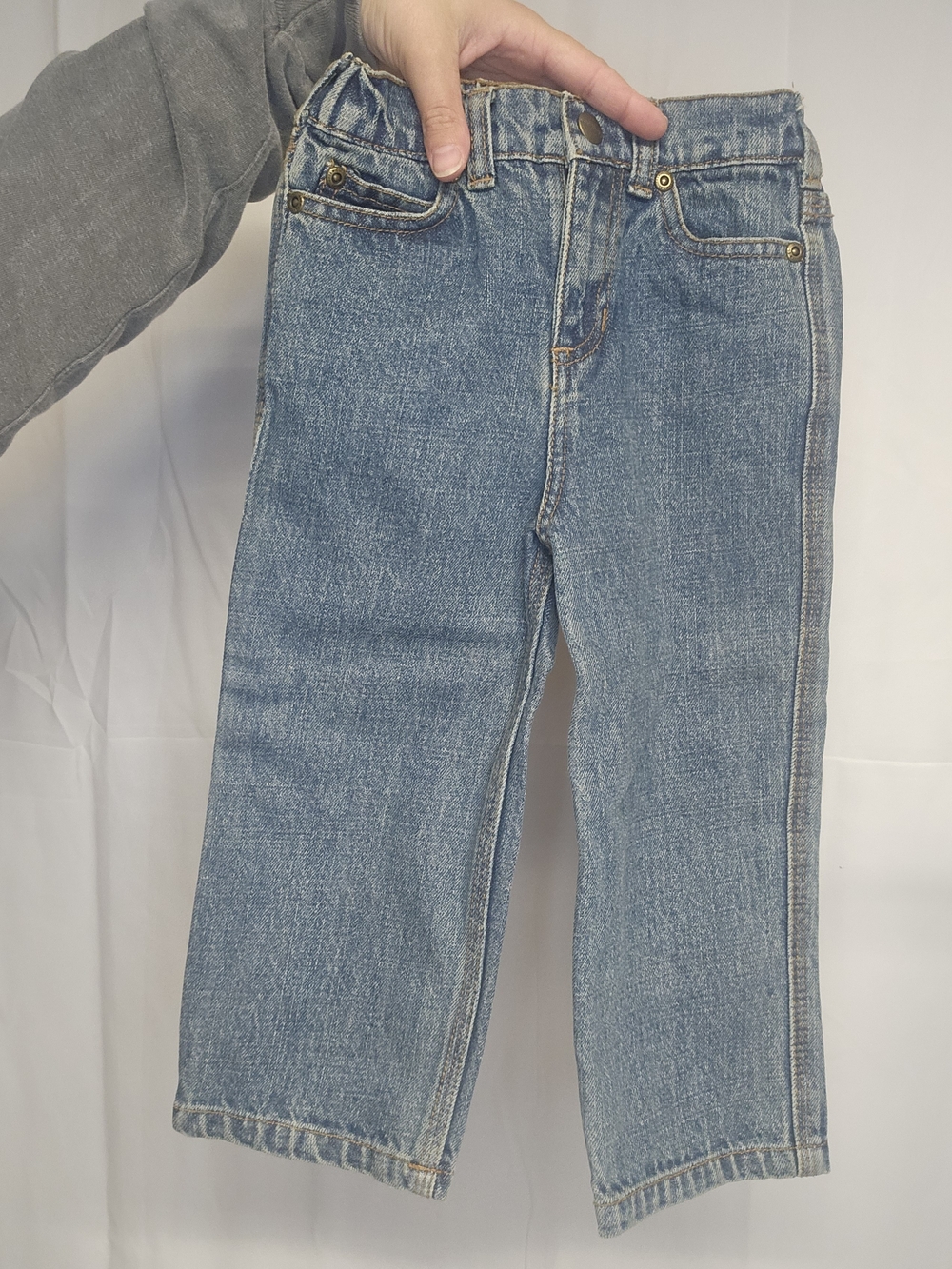 Carhartt Kids Light Blue Straight-Leg Jeans